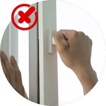 No abra ventanas No abra ventanas