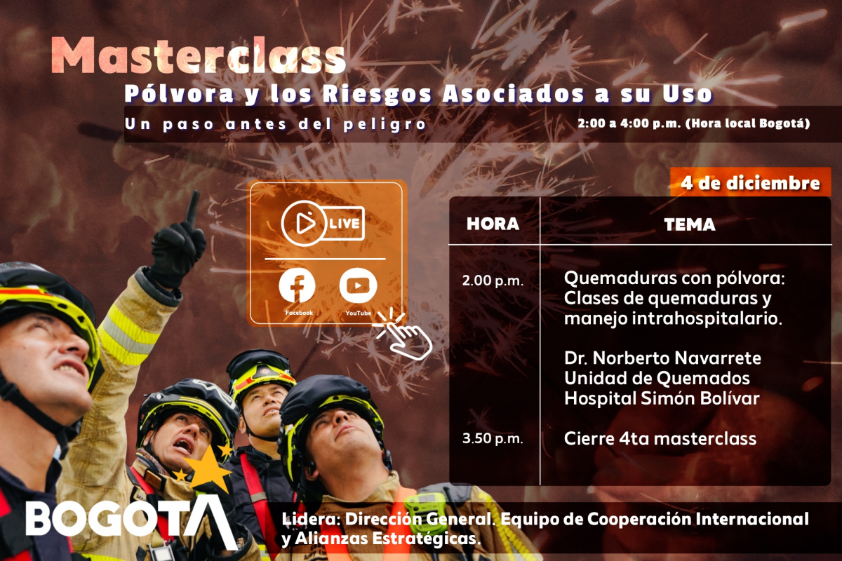 MasterClass de Pólvora y los riesgos asociados a su uso